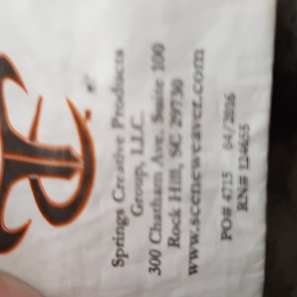 Spring Creative Puppy on Camouflage Security Blanket Lovey Pre-owned - Picture 4 of 6